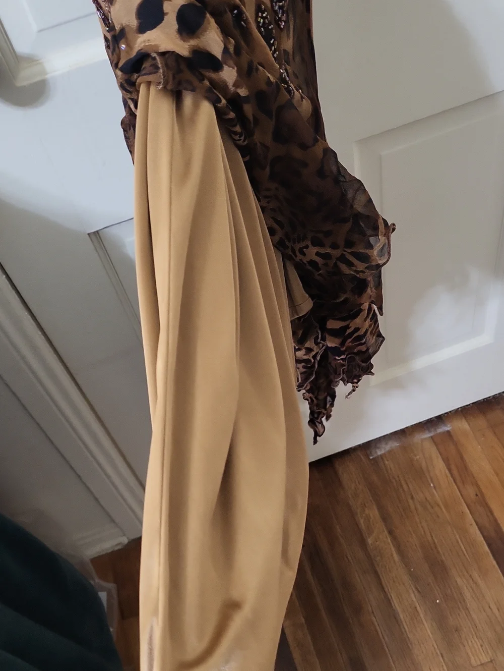 Embellished Spaghetti Strap Dress - Picture 6 of 7